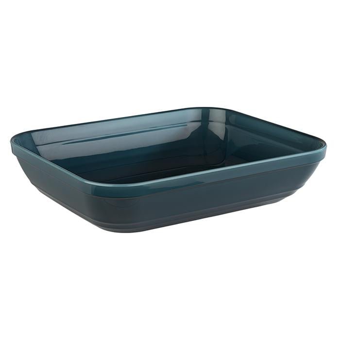 Schaal 'Emma' - 325x265x75mm (GN1/2) - Blauw - Van Erkel Winkelmaterialen
