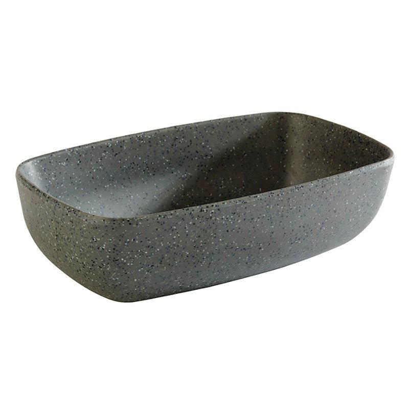 *Schaal "Graniet" - GN1/9 176x108x55mm - Grijs - Van Erkel Winkelmaterialen