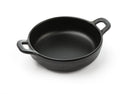 Schaal rond met grepen - 189x147x37mm - Zwart - Van Erkel Winkelmaterialen