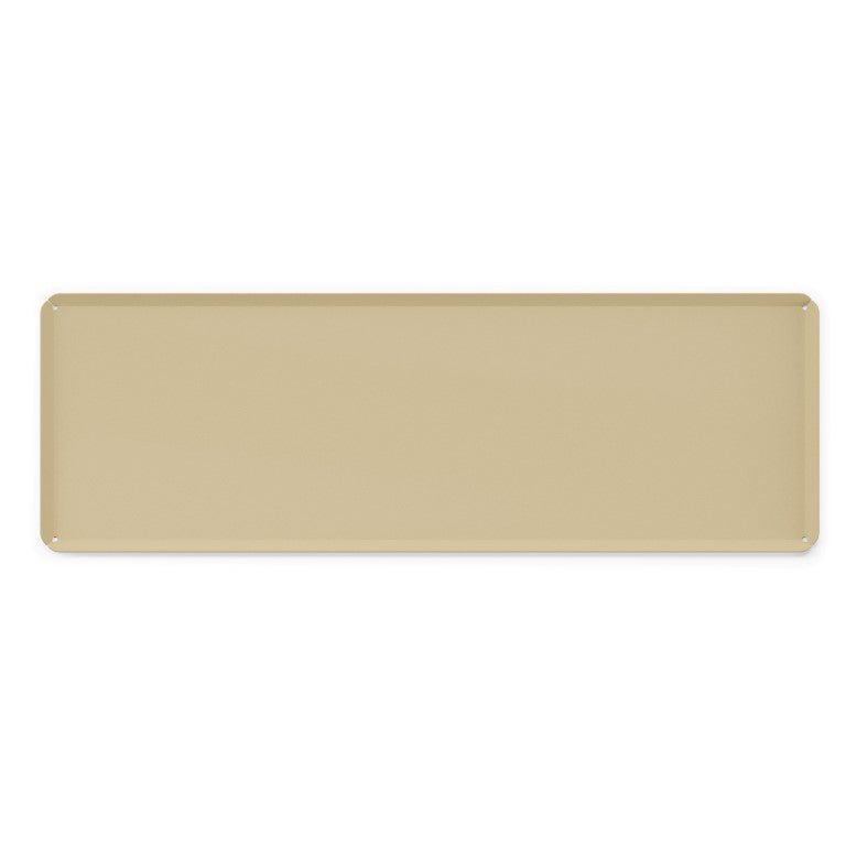 Serveerplateau aluminium goudkleur - 600x200mm - Van Erkel Winkelmaterialen