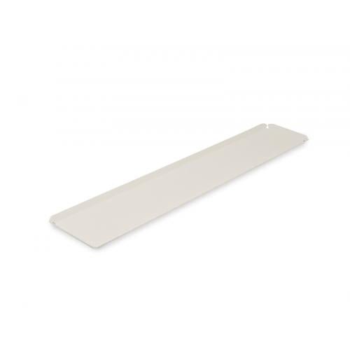 Serveerplateau aluminium wit - 600x100mm - Van Erkel Winkelmaterialen