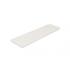 Serveerplateau aluminium wit - 600x150mm - Van Erkel Winkelmaterialen