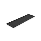 Serveerplateau aluminium zwart - 600x150mm - Van Erkel Winkelmaterialen