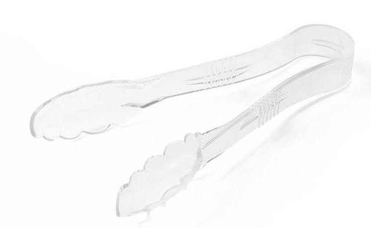 Serveertang wafelbek - 230mm - Transparant - Van Erkel Winkelmaterialen