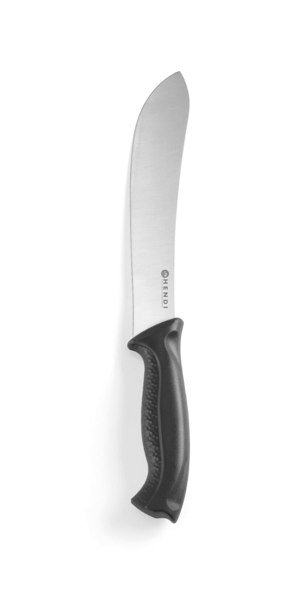 Slagersmes Hendi - 380mm - Zwart - Van Erkel Winkelmaterialen