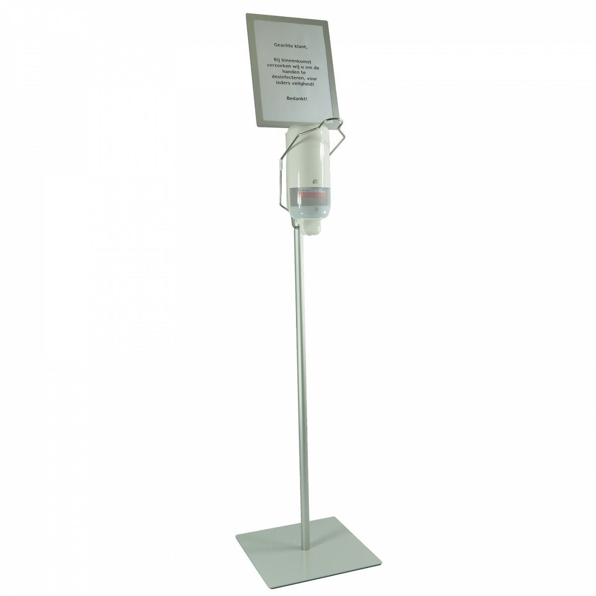 *Standaard (geschikt voor flaconhouder/dispenser) - Van Erkel Winkelmaterialen