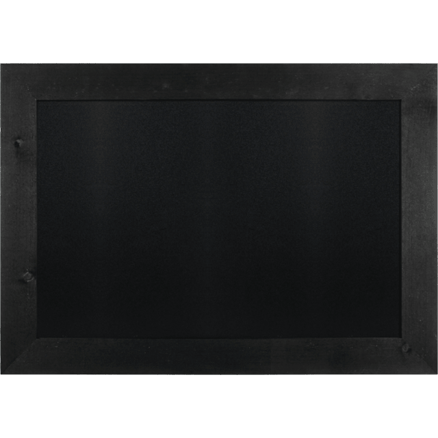 Steigerhout wandbord zwart - 700x900mm - Van Erkel Winkelmaterialen