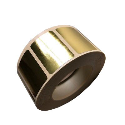 Sticker goudkleur - 36x25mm - Goud - Van Erkel Winkelmaterialen