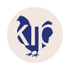 Sticker 'Kip' - Ø28mm - Van Erkel Winkelmaterialen
