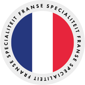 Sticker rond "Frankrijk" - Ø30mm - Van Erkel Winkelmaterialen