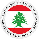 *Sticker rond "Libanon" - Ø28mm - Van Erkel Winkelmaterialen