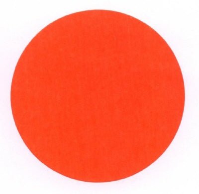 Sticker rood - Ø50mm - Rood - Van Erkel Winkelmaterialen