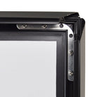 Stoepbord met T-voet - 700x1000mm (B1) - Zwart - Van Erkel Winkelmaterialen