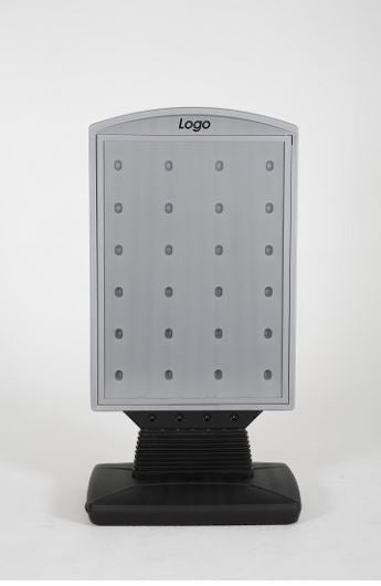 Stoepbord met vulvoet - 594x841mm (A1) - Zwart - Van Erkel Winkelmaterialen