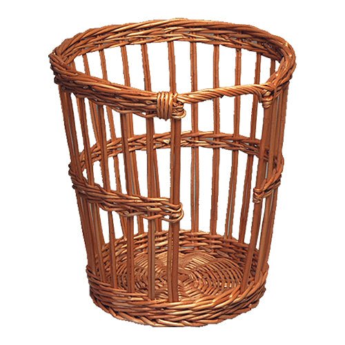 Stokbroodmand buffteen rond - Ø450x380mm - Bruin - Van Erkel Winkelmaterialen