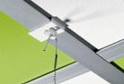 Systeemplafondklem kunststof breed (100st) - 19x30mm - Van Erkel Winkelmaterialen