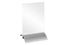 T-standaard verticaal met alum. - 210x297mm (A4) - Van Erkel Winkelmaterialen