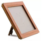 Tafelmodel kliklijst houtlook - 148x210mm (A5) - Bruin - Van Erkel Winkelmaterialen
