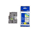Tape TZE-131 black/clear - 12mm - Van Erkel Winkelmaterialen
