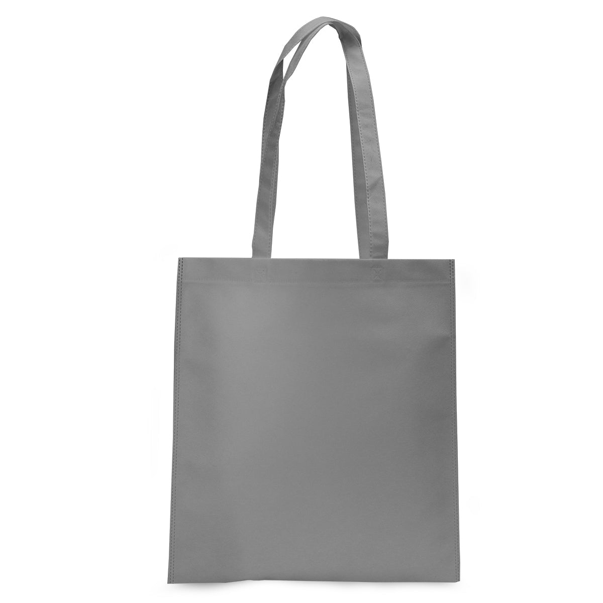 Tas Non-woven grijs - 380x420mm - Van Erkel Winkelmaterialen