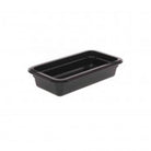 Truyts melamine schaal zwart 1/3