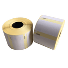 Thermo etiketten blanco - 54x25mm - Wit - Van Erkel Winkelmaterialen
