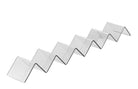 Trapdisplay Acryl transparant - 85x565mm - Transparant - Van Erkel Winkelmaterialen