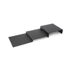 Trapdisplay mat zwart - 250x800x120mm - Zwart - Van Erkel Winkelmaterialen