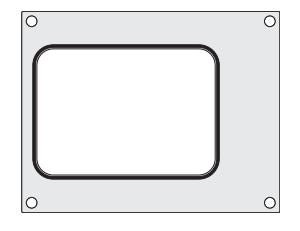 Trayseal matrix Hendi - 187x137mm - Van Erkel Winkelmaterialen