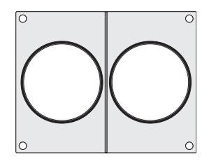 Trayseal matrix Hendi - 2x Ø115mm - Van Erkel Winkelmaterialen