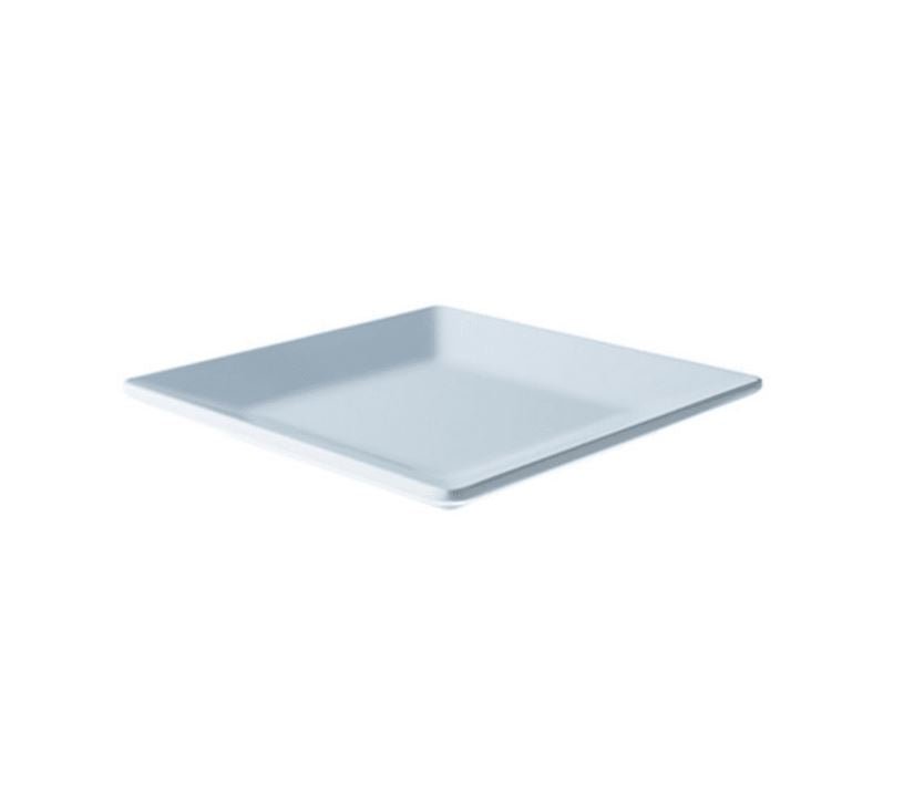 Truyts bord vierkant - 183x183x23mm - Wit - Van Erkel Winkelmaterialen