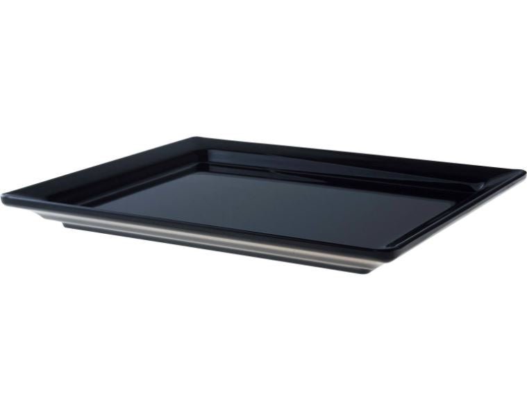 Truyts GN bord - 325x265x29mm (GN1/2) - Zwart - Van Erkel Winkelmaterialen