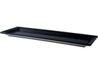 Truyts GN bord - 530x162x29mm (GN2/4) - Zwart - Van Erkel Winkelmaterialen