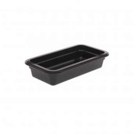 Truyts GN schaal - 325x176x65mm (GN1/3) - Zwart - Van Erkel Winkelmaterialen