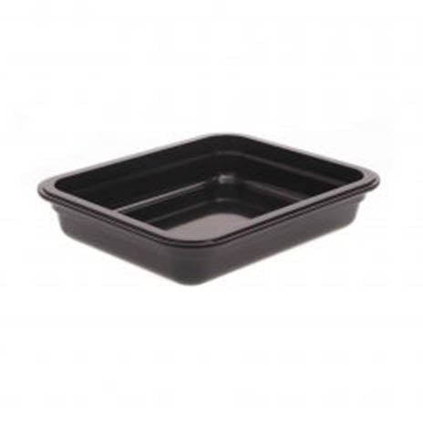 Truyts GN schaal - 325x265x65mm (GN1/2) - Zwart - Van Erkel Winkelmaterialen