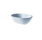 Truyts schaal ovaal - 222x155x75mm - Wit - Van Erkel Winkelmaterialen