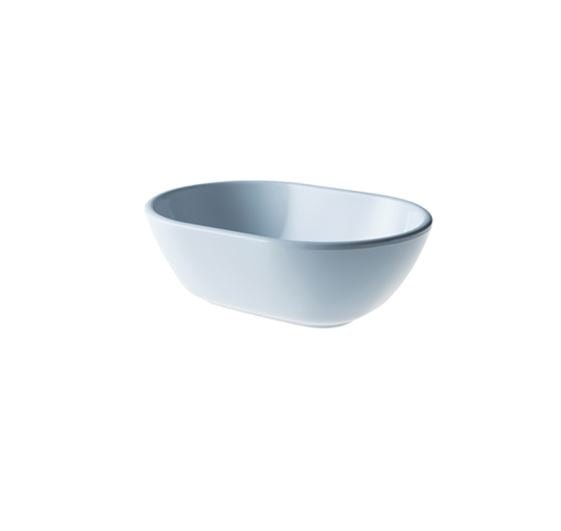 Truyts schaal ovaal - 222x155x75mm - Wit - Van Erkel Winkelmaterialen