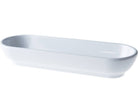 Truyts schaal ovaal - 385x155x75mm - Wit - Van Erkel Winkelmaterialen