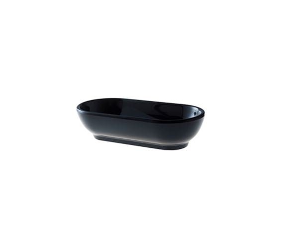 Truyts schaal ovaal - 203x100x50mm - Zwart - Van Erkel Winkelmaterialen