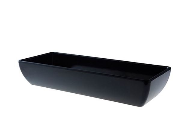 Truyts schaal rechthoek - 476x190x90mm - Zwart - Van Erkel Winkelmaterialen