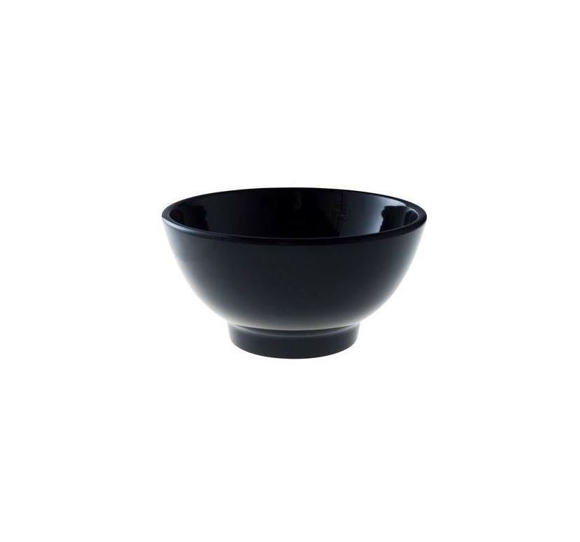 Truyts schaal rond - Ø58x33mm - Zwart - Van Erkel Winkelmaterialen