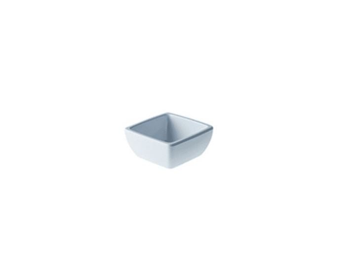Truyts schaal vierkant - 60x60x30mm - Wit - Van Erkel Winkelmaterialen