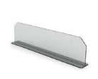 Tussenschot T-profiel - 600x150mm - Transparant - Van Erkel Winkelmaterialen