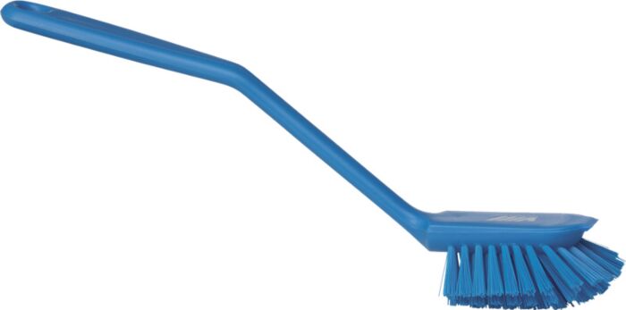 Vikan vaatwasborstel medium - 280x60x55mm - Blauw - Van Erkel Winkelmaterialen