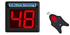 Volgnummer display Minipoint - 275x240x30mm - Zwart - Van Erkel Winkelmaterialen