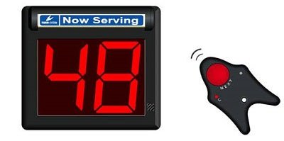 Volgnummer display Minipoint - 275x240x30mm - Zwart - Van Erkel Winkelmaterialen