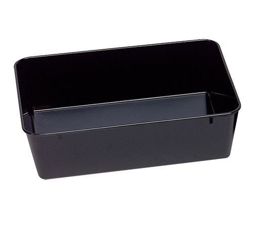 Waca schaal - 300x190x80mm - Zwart - Van Erkel Winkelmaterialen