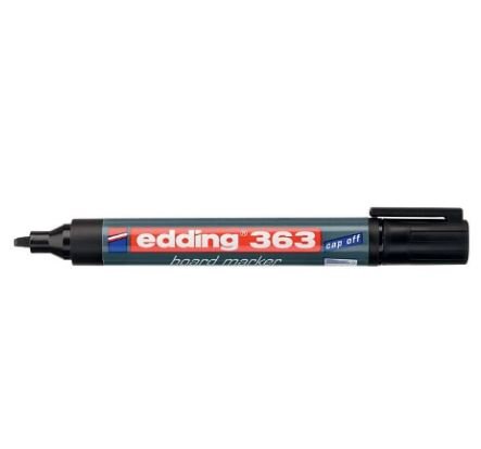 Whiteboard Marker Edding - 1-5mm - Zwart - Van Erkel Winkelmaterialen