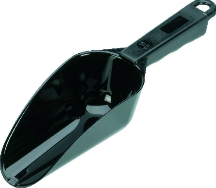 Winkelschep zwart (700ml) - 290mm - Zwart - Van Erkel Winkelmaterialen
