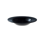 Zwart melamine bord diep